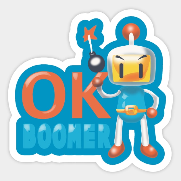 ok boomer Sticker by sambukino